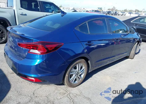 2020 Hyundai Elantra Sel из США, поврежденный, VIN 5NPD84LF1LH601815